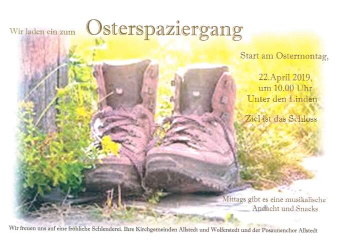 Allstedt Osterspaziergang 2019