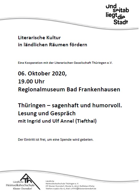 Frankenhausen Lesung 2020