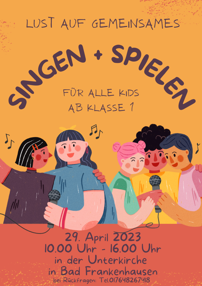 Plakat Singen 2023