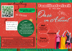 Familienfreizeit 2025