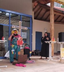 Open Air GD mit Clown | © Peter Zimmer