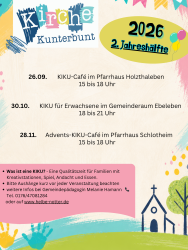 Kirche-Kunterbunt-Veranstaltungen im 2. Halbjahr 2026 