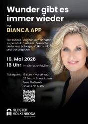 Konzert mit Bianca App in Volkenroda