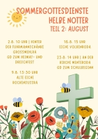 Sommergottesdienste August