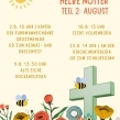 Sommergottesdienste August