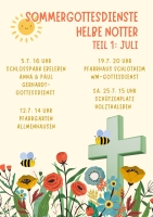 Sommergottesdienste Juli